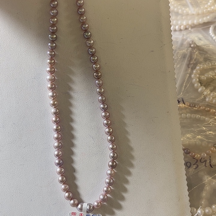 淡水珍珠未镶嵌颈饰00822
