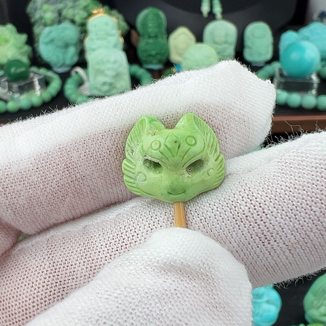 绿松石未镶嵌绿松石主播我万丽