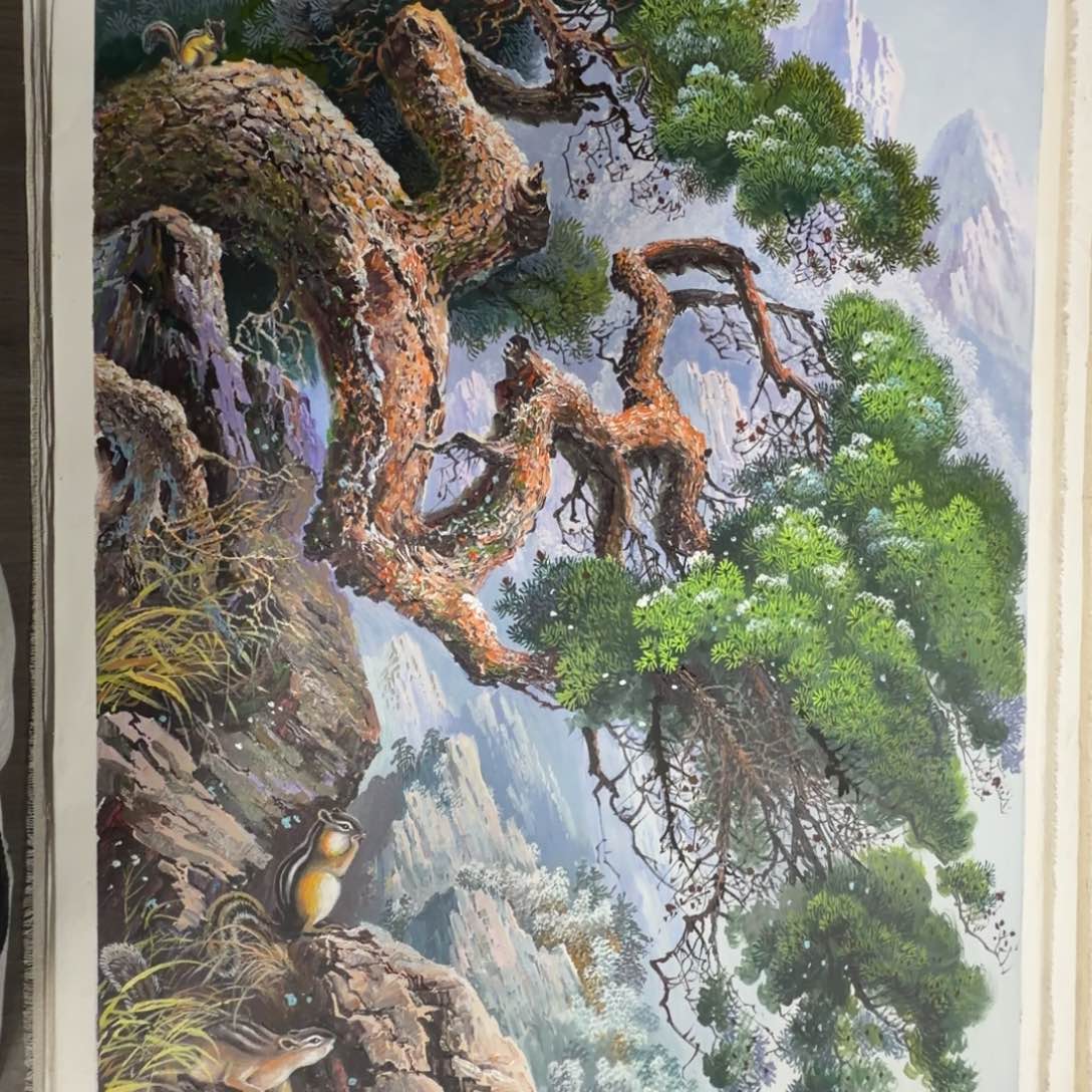 油画加油加油努力加油努力