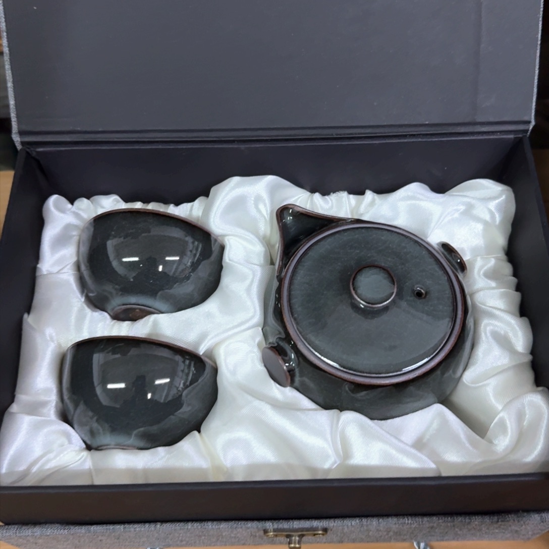 龙泉青瓷茶具微瑕6515