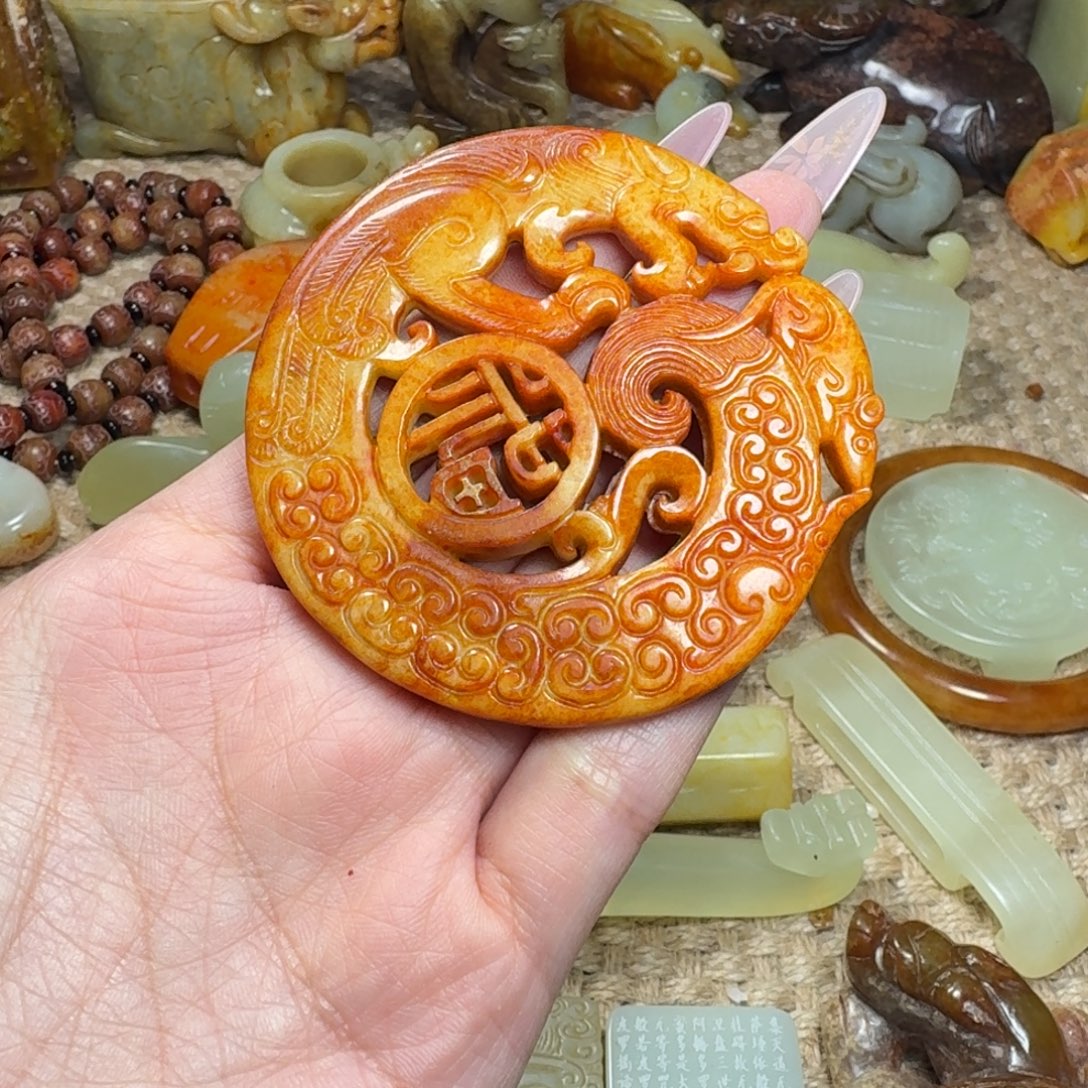 吊坠白玉菩提挂件