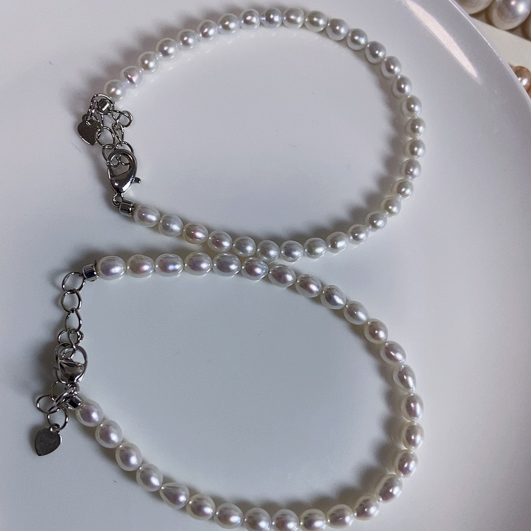 淡水珍珠手链未镶嵌7141