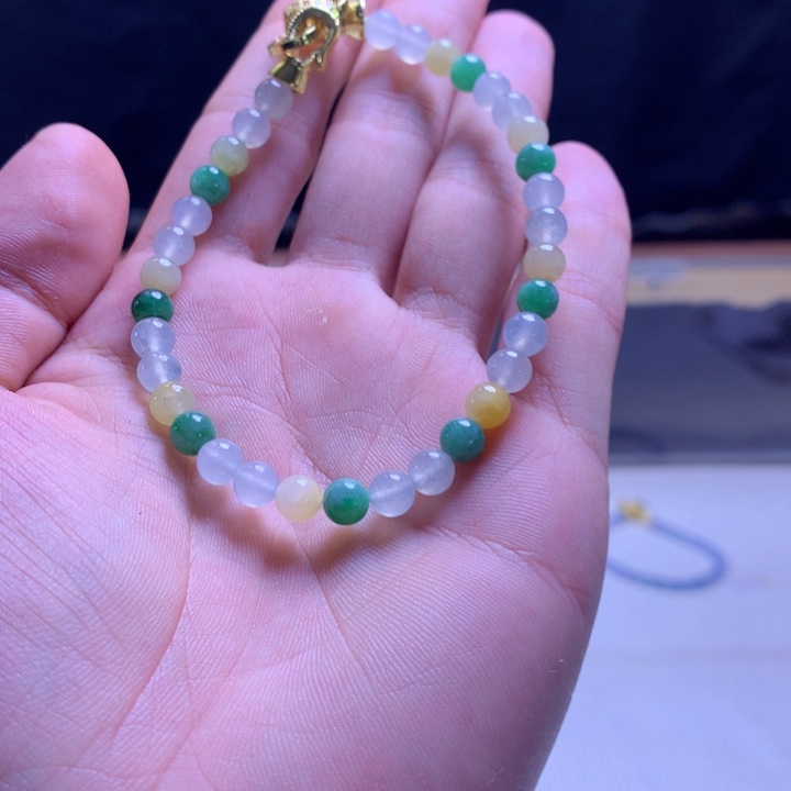 定制翡翠未镶嵌缅甸翡翠a货卡5.5