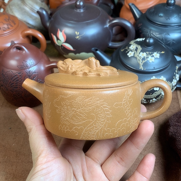 紫砂茶壶紫砂微瑕