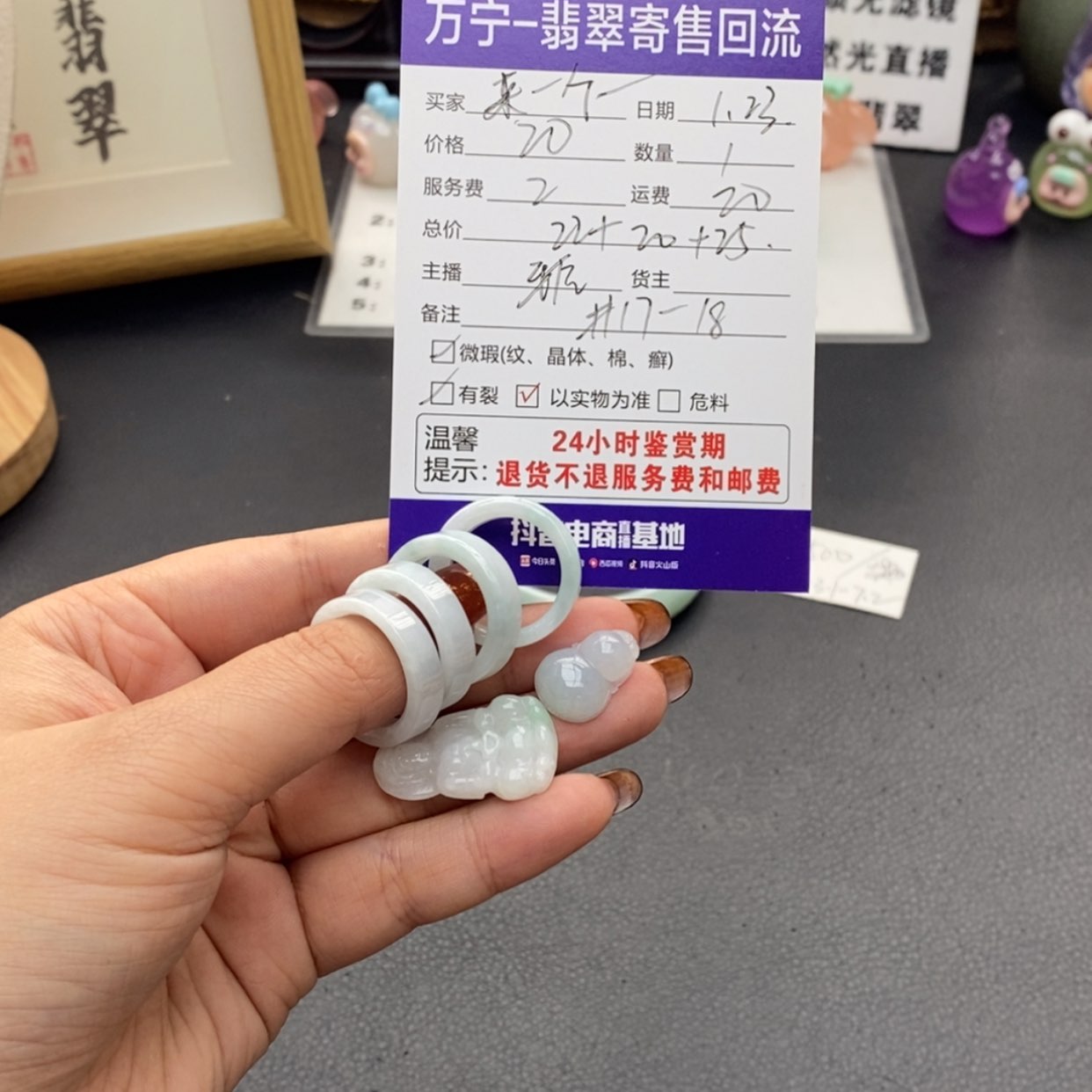 【闪购商品】翡翠颈饰未镶嵌来****?