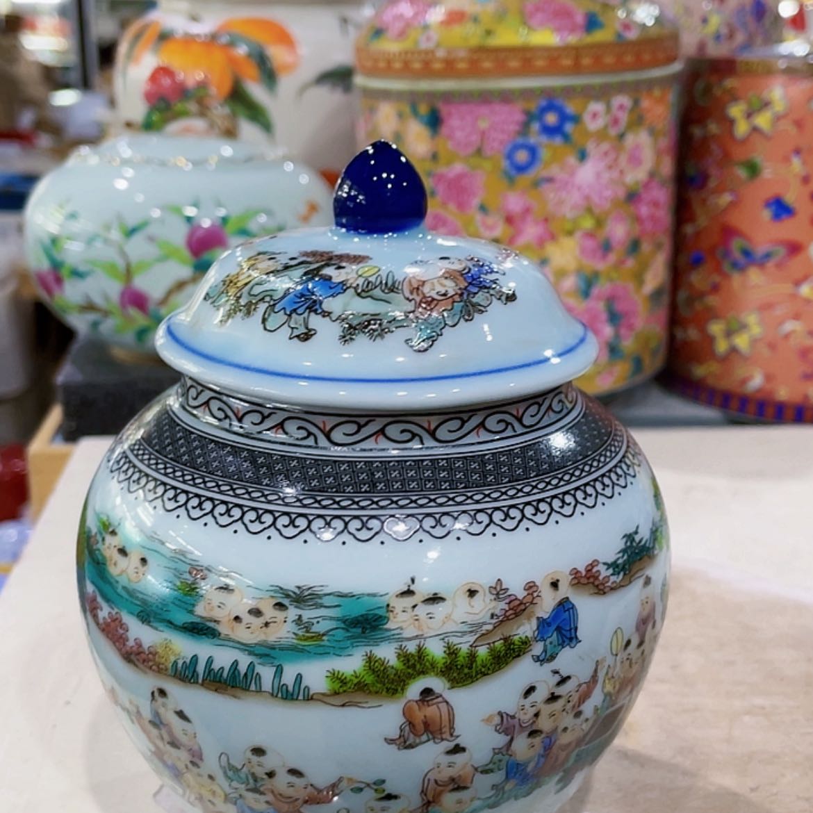 【闪购商品】罐陶瓷茶叶罐密封罐