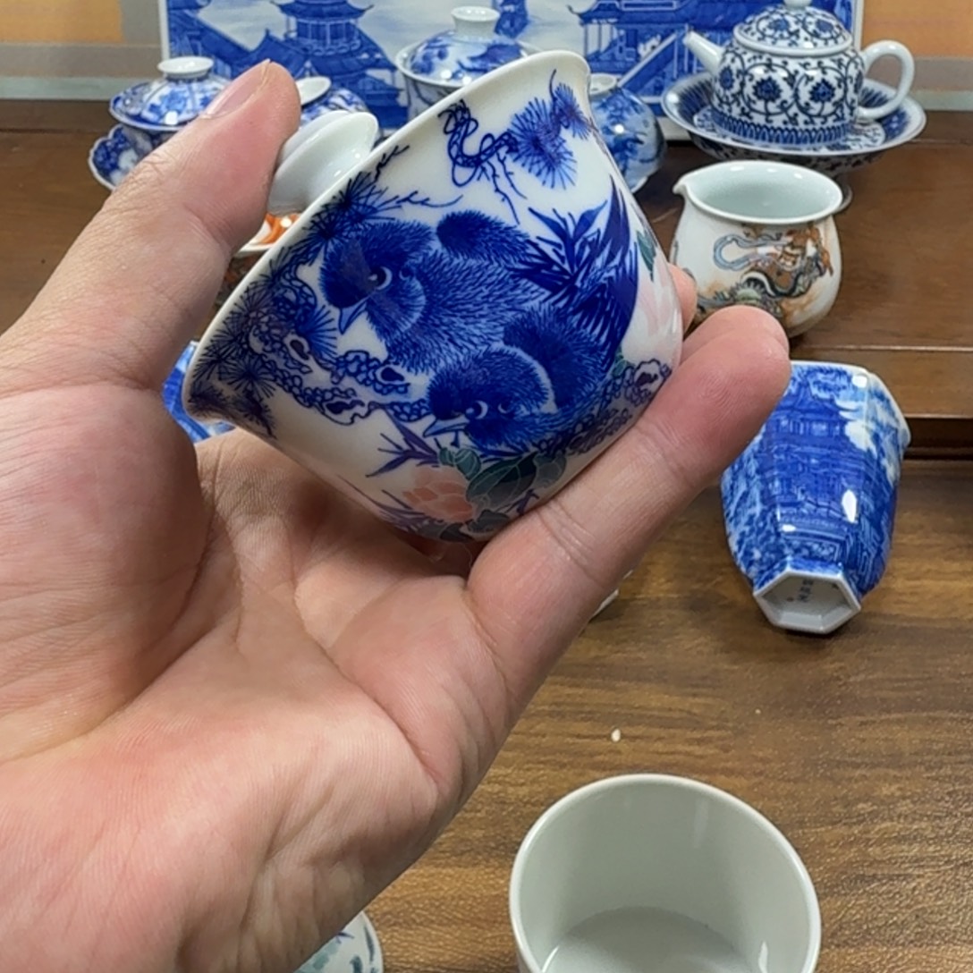 走***秀全手工全手绘陶瓷