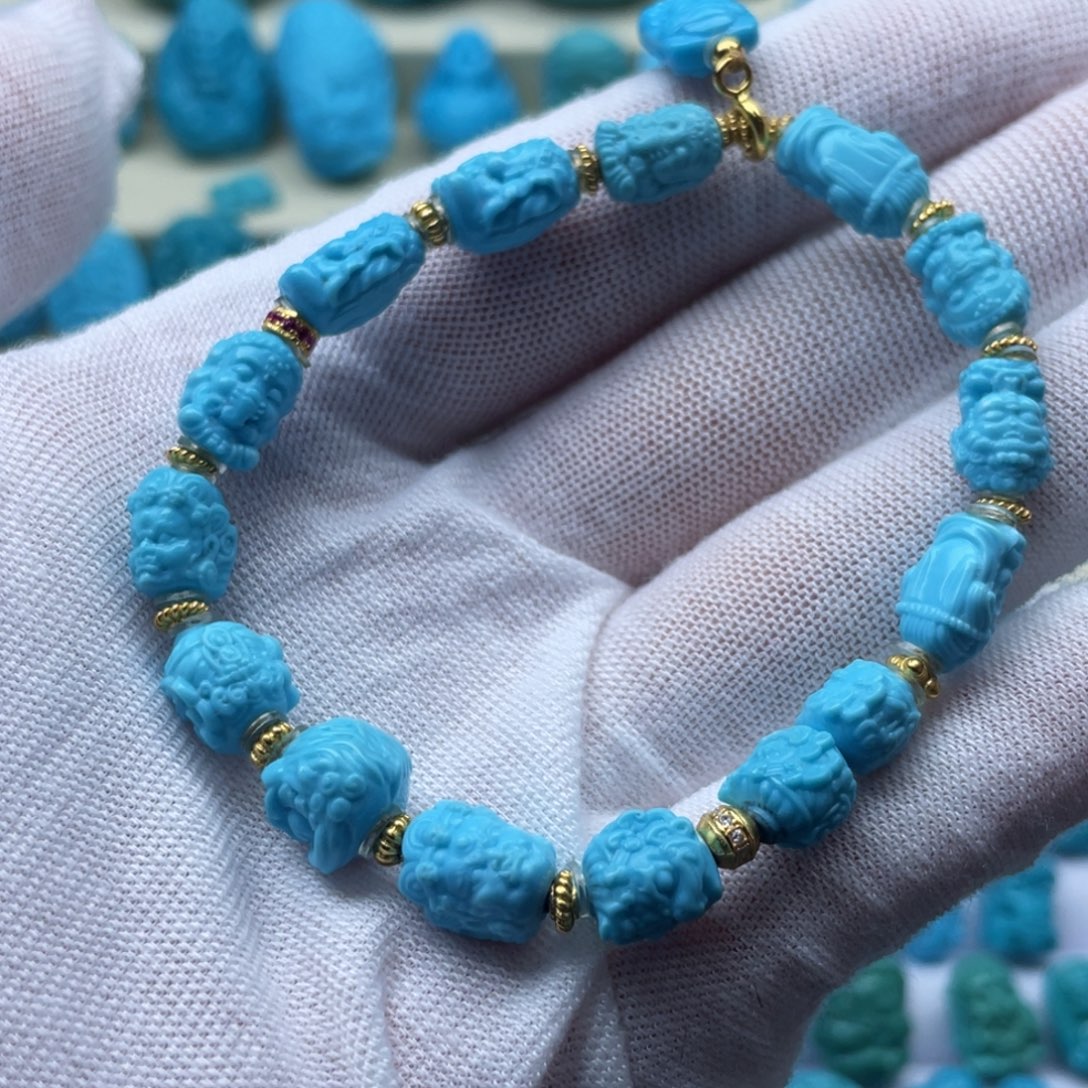 J***r未镶嵌绿松石珠宝奇石