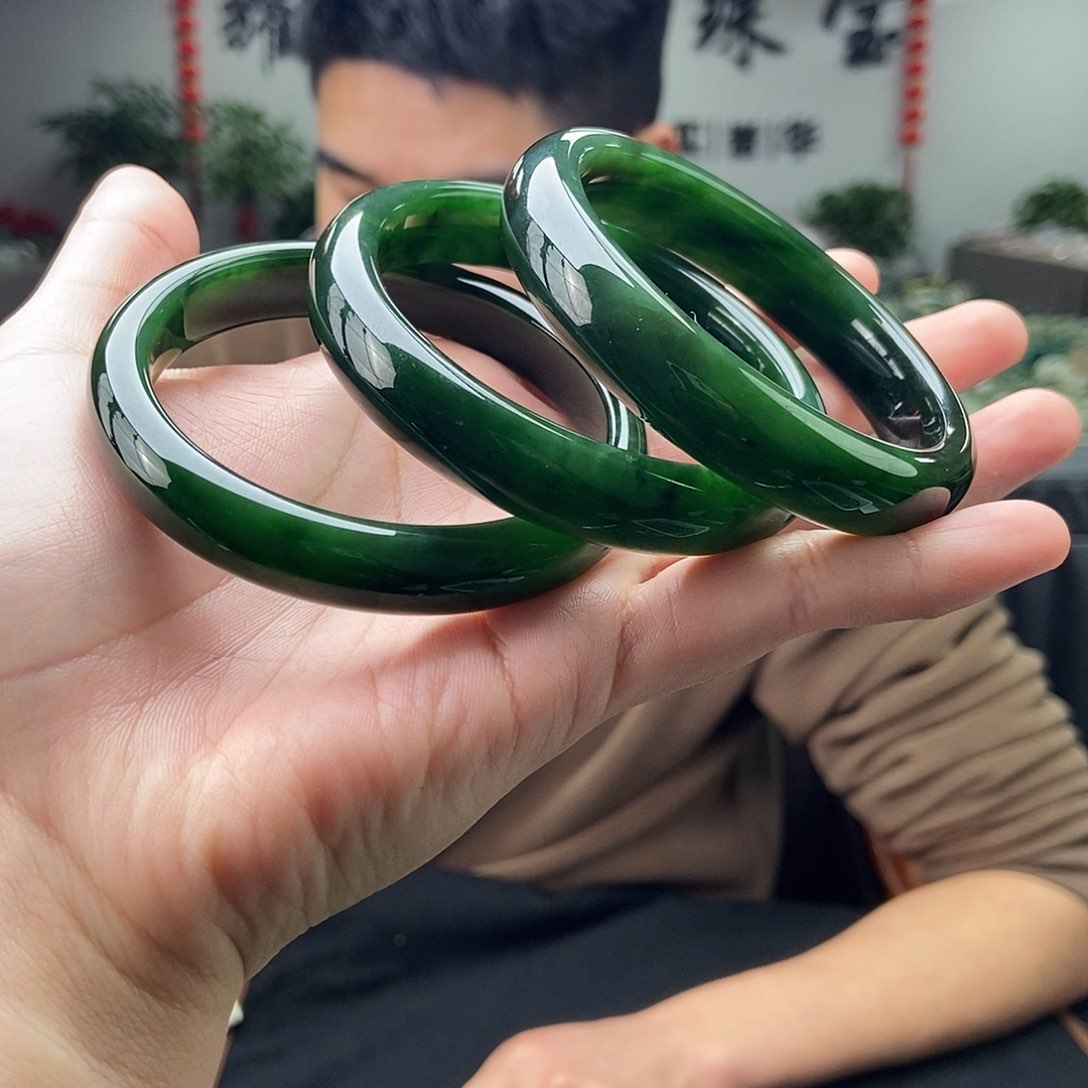 和田玉58-60颜色多样性发拍一发一未镶嵌