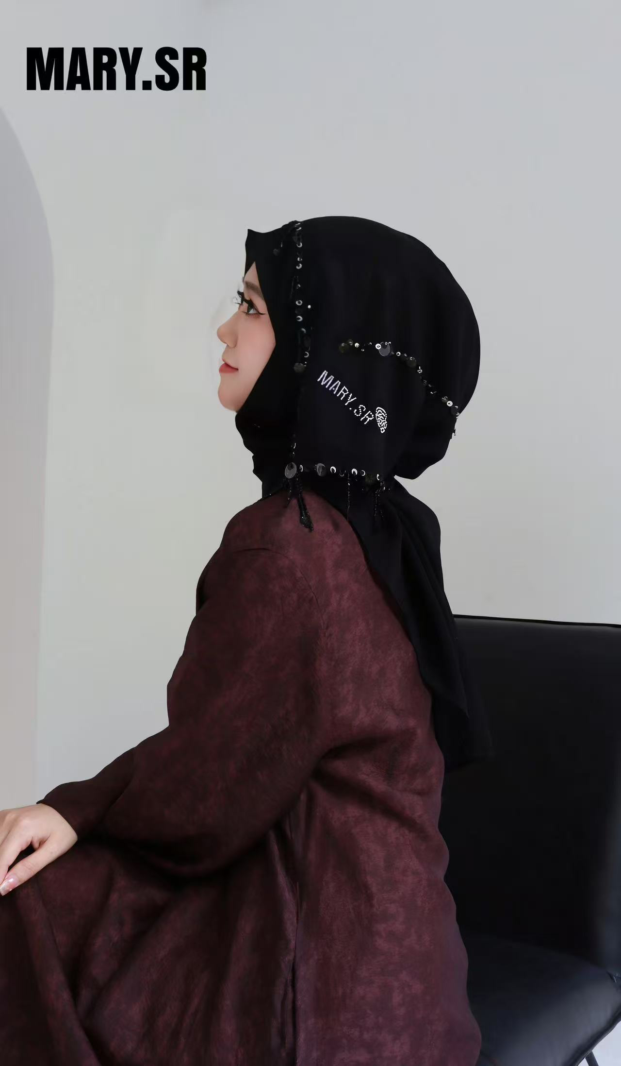 MARY.SR 璀璨流星重工方巾皇室同源面料