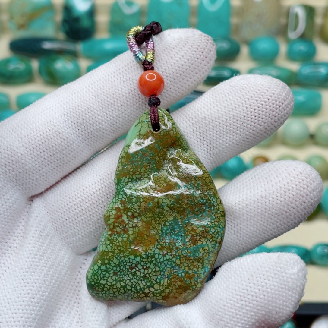 绿松石珠宝奇石未镶嵌