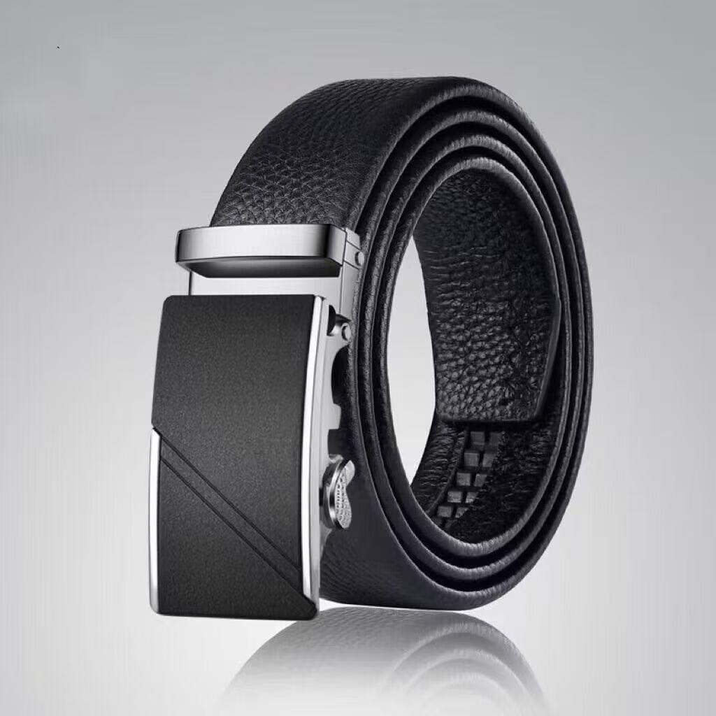 男士腰带皮带裤腰带商务磨砂真皮腰带时尚商务男