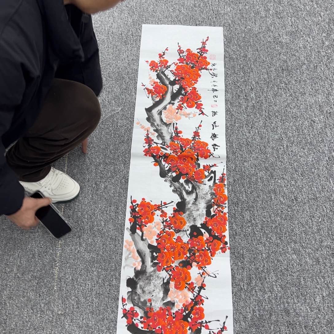 国画纯手绘字画宣纸