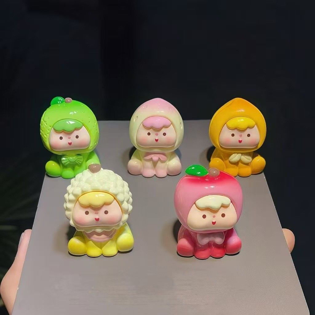 【许愿 对对碰】新配色水果崽崽DIY创意摆件 默认微瑕