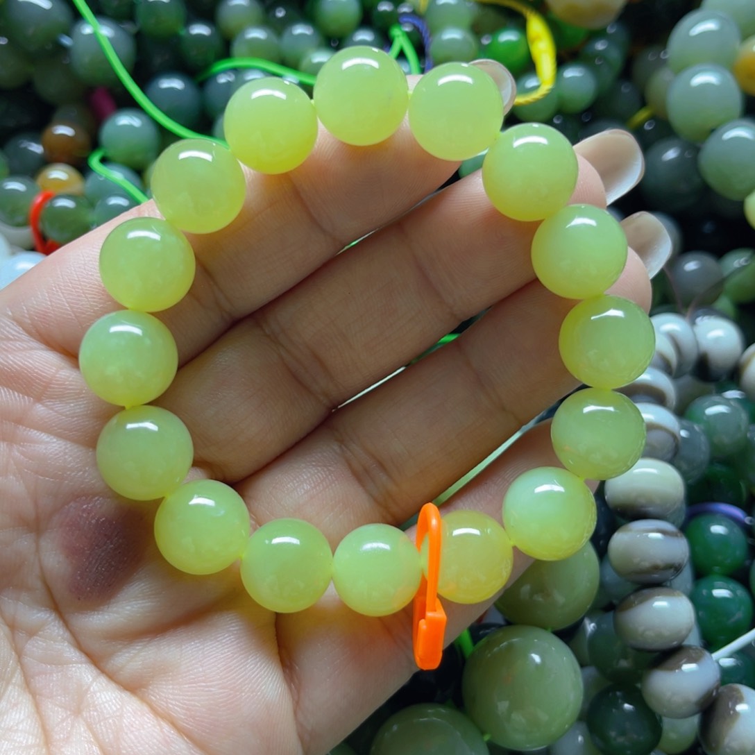 和田玉手链未镶嵌