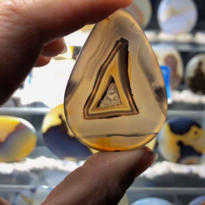 合金玛瑙/玉髓珠宝奇石104有瑕