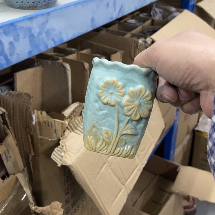 陶瓷花盆单场满9.9发6.5*8.5