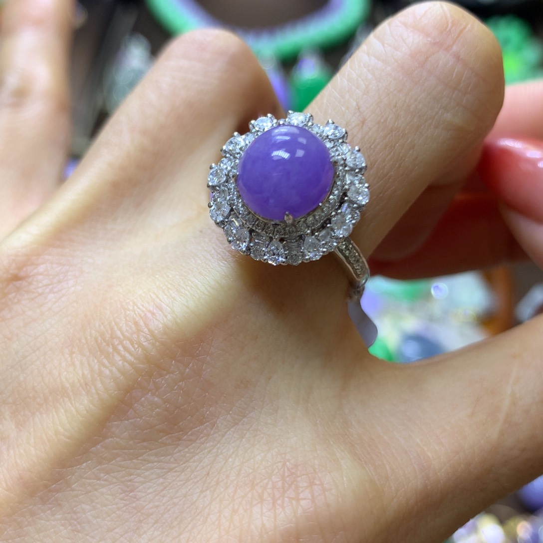 【闪购商品】翡翠颈饰18K金镶嵌翡翠