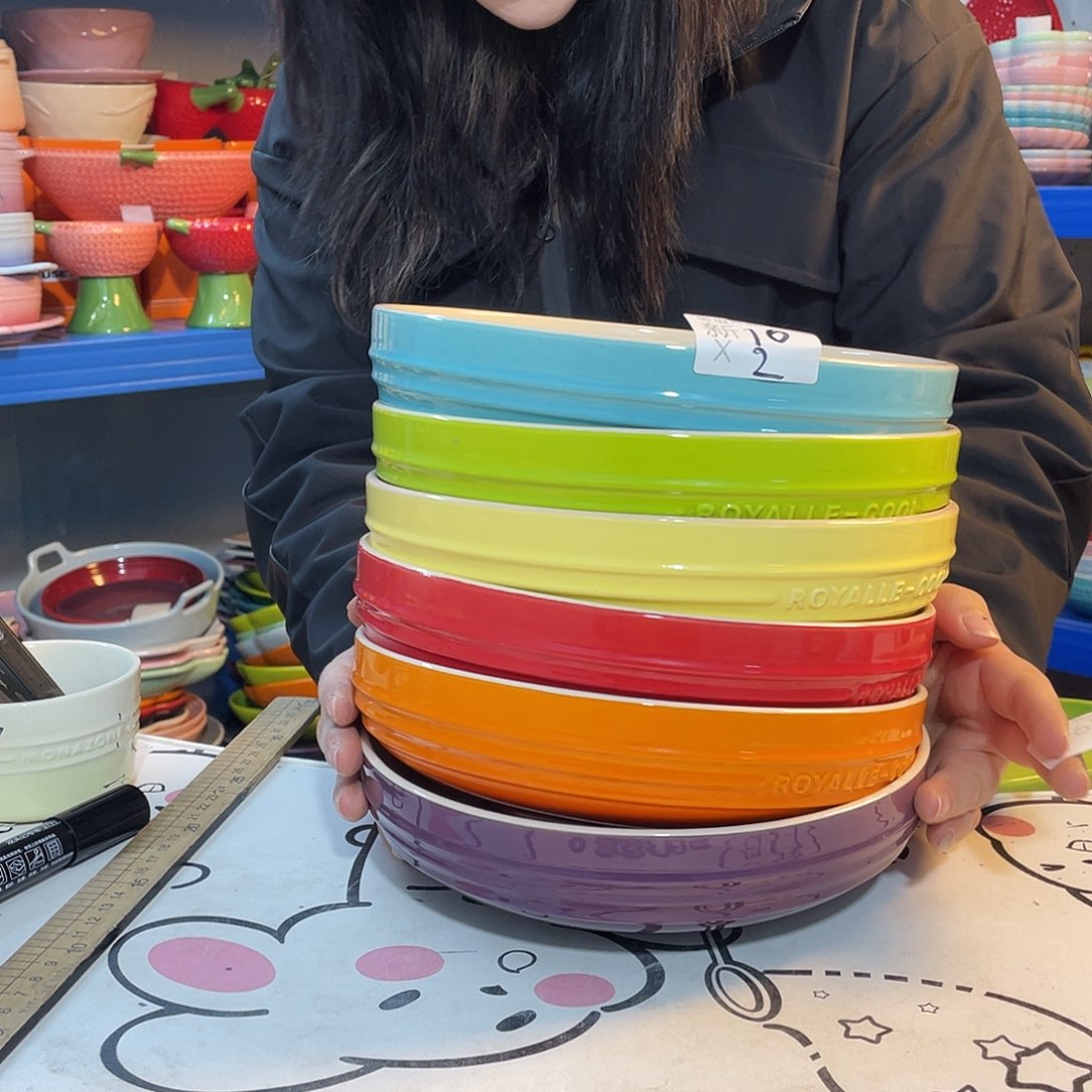 瓷片微瑕陶瓷餐具家用新10