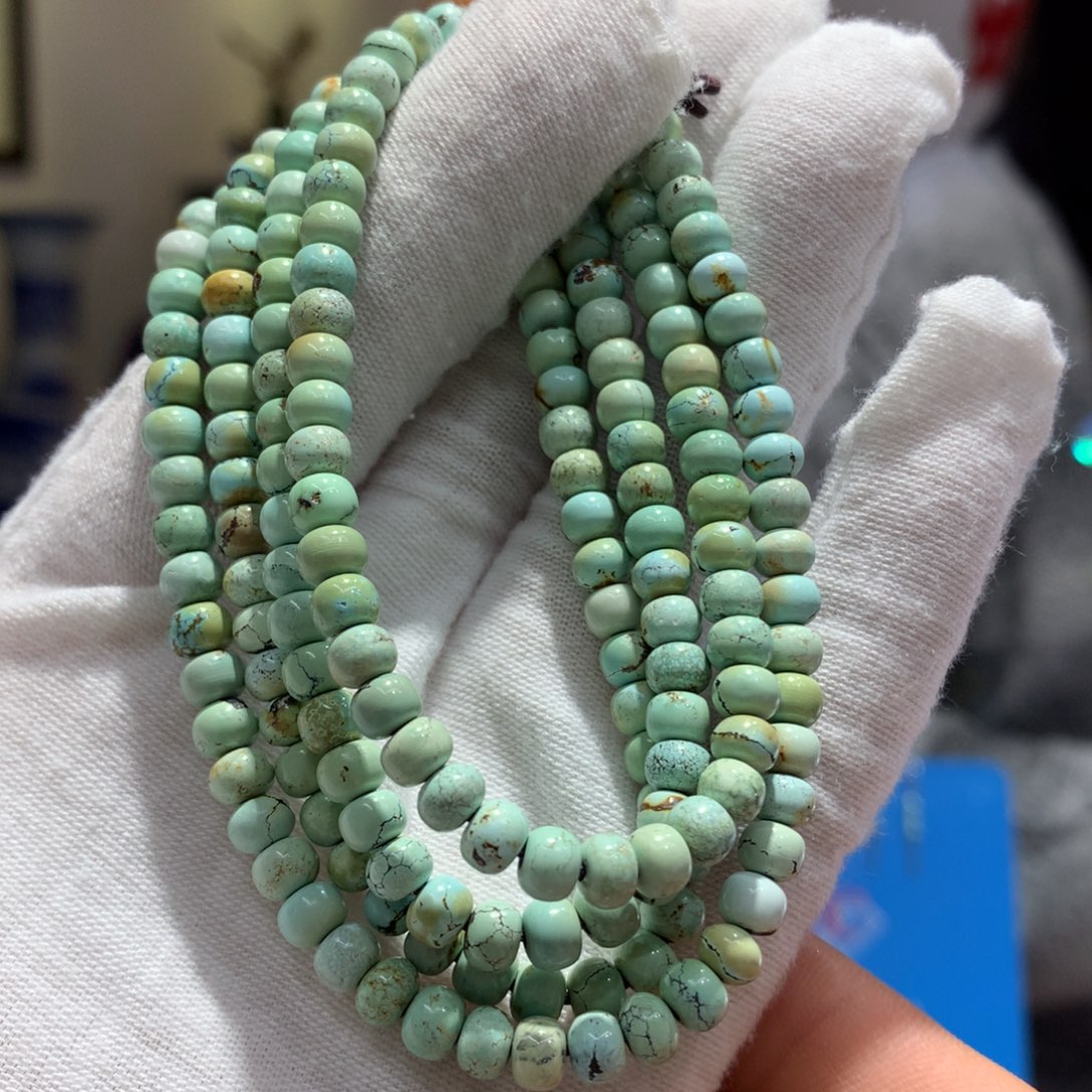 绿松石长链未镶嵌