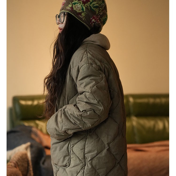 小众设计款羽绒服款号3045