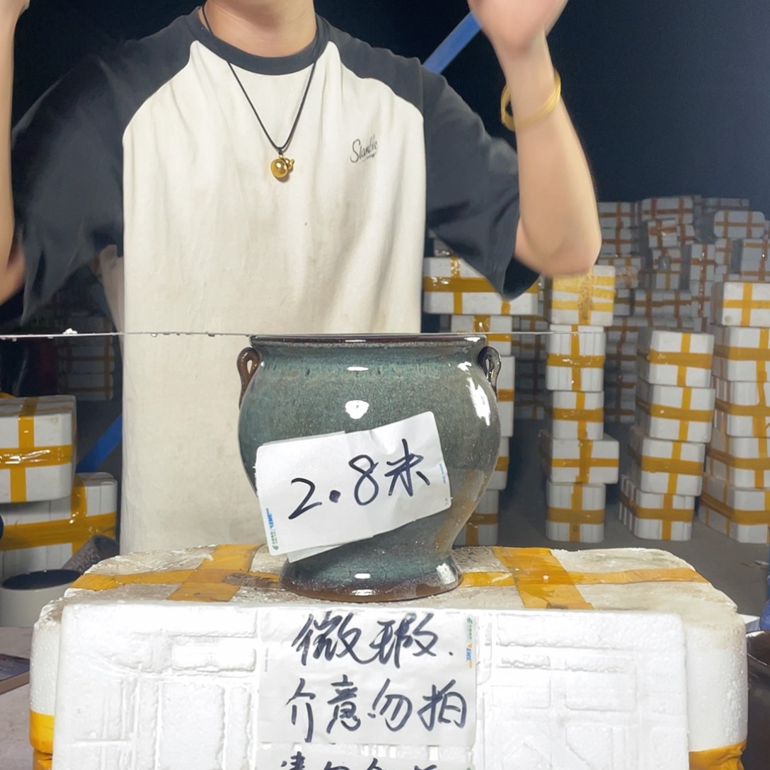 紫砂花盆宜兴紫砂粗陶花盆18/19
