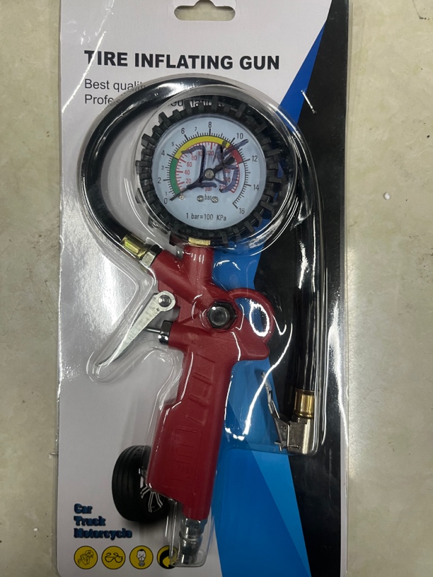 胎压枪衡压充气两用枪适用气泵