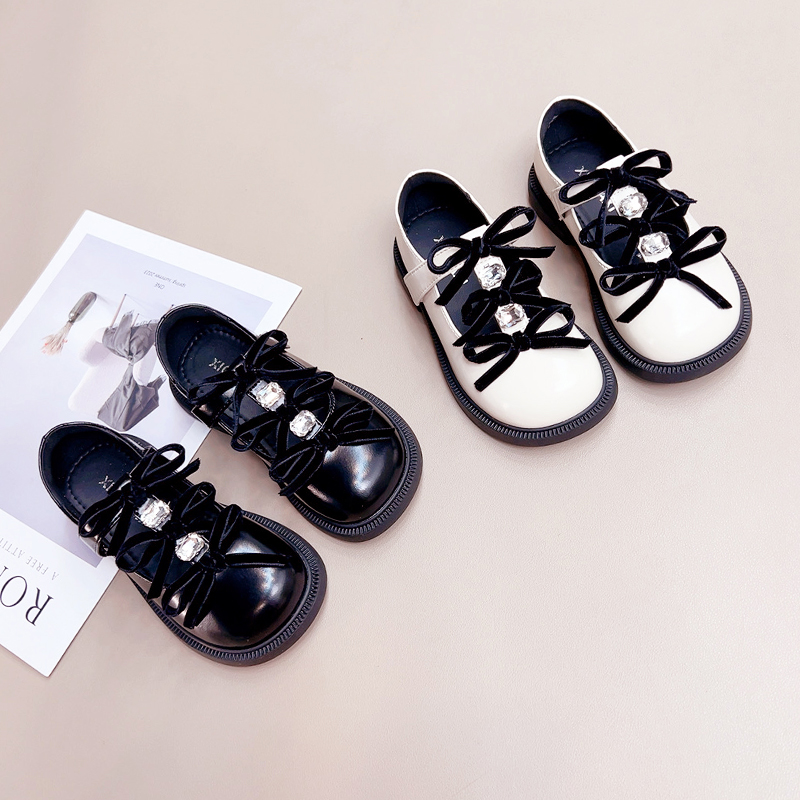 杰西可2862女童小皮鞋童鞋2025秋季新款女孩表演出儿童公主单鞋