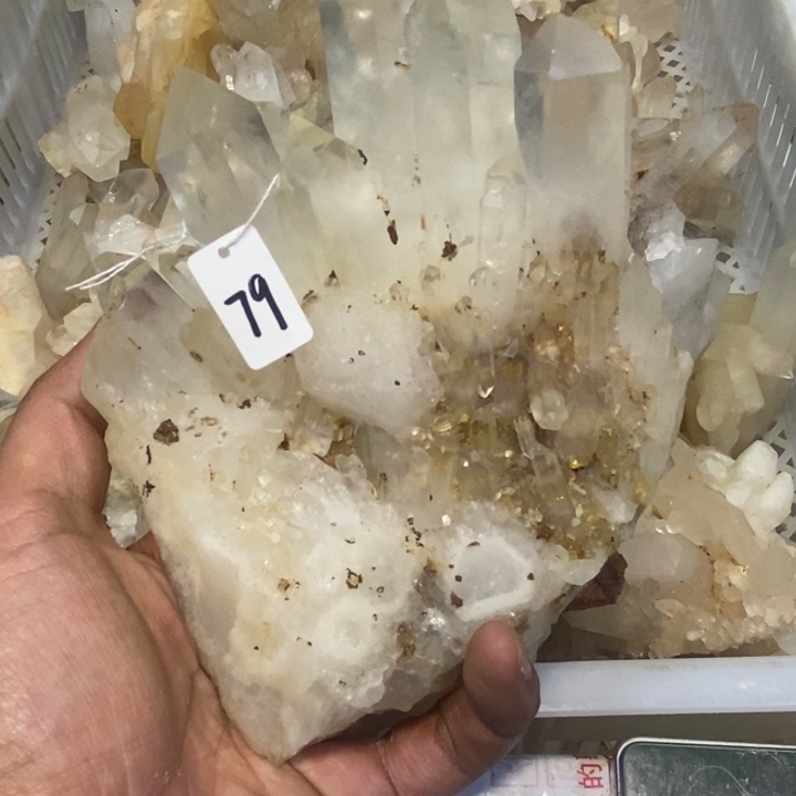 水晶水晶原石摆件未镶嵌一*迷