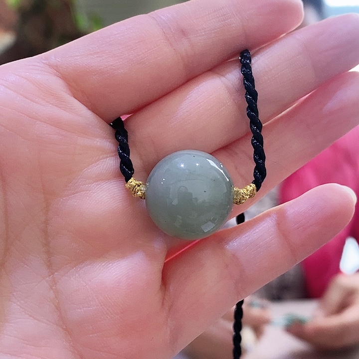 密玉（石英质玉）手链未镶嵌