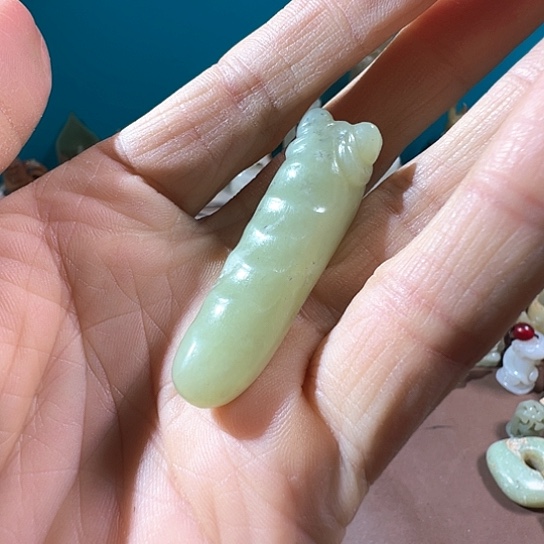 和田玉（糖玉）挂件未镶嵌