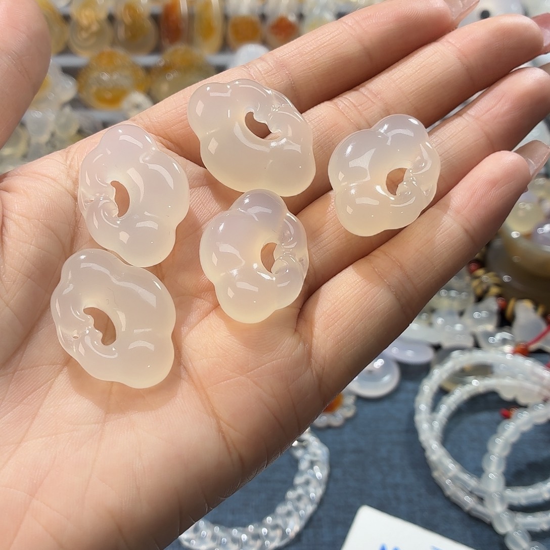 玛瑙/玉髓未镶嵌吊坠(不含链)