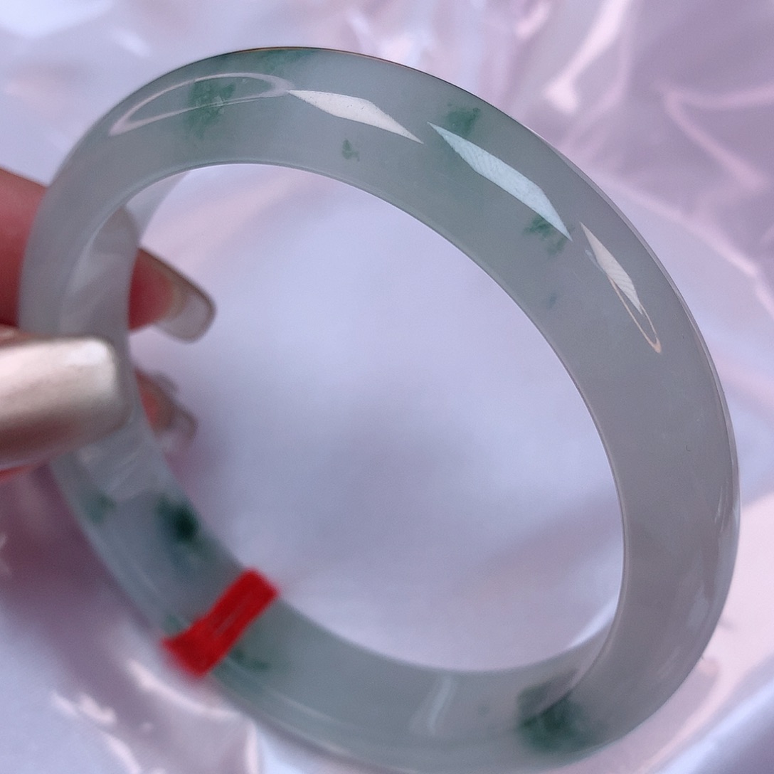 翡翠手镯未镶嵌58 翡翠手镯