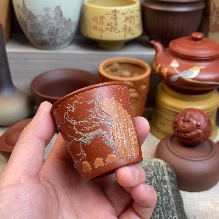 紫砂茶杯紫砂茶具