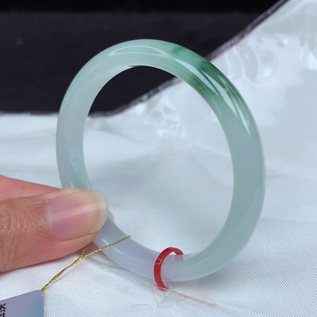 翡翠手镯未镶嵌51圈2462贵妃