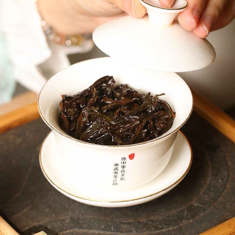 N1【拍一发十】半壁江山大红袍等武夷岩茶高端品鉴组合装