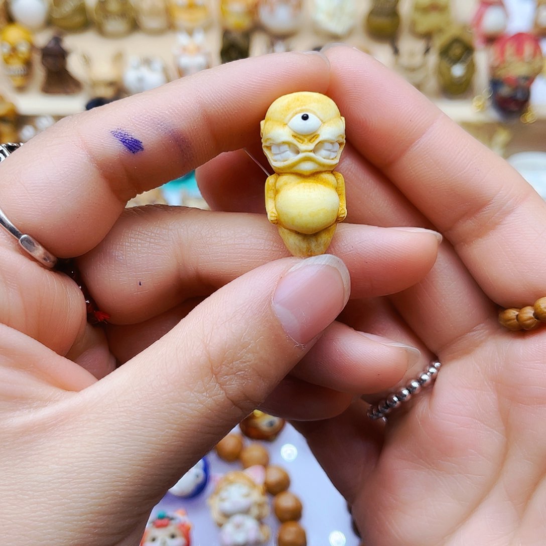 鹿骨手串/手链手工打磨配饰