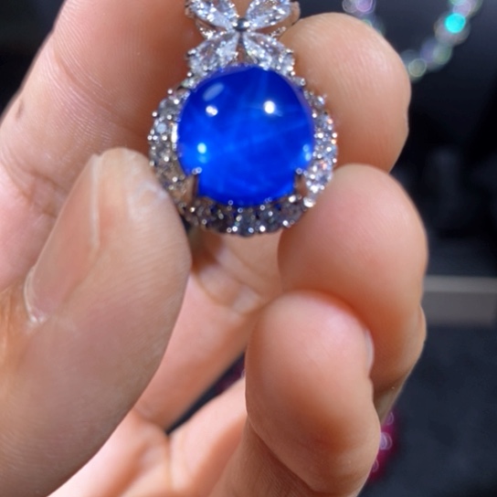 戒指银S925镶嵌红宝石