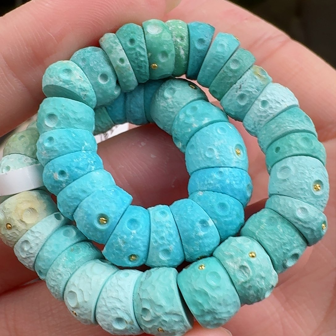 绿松石珠宝奇石未镶嵌