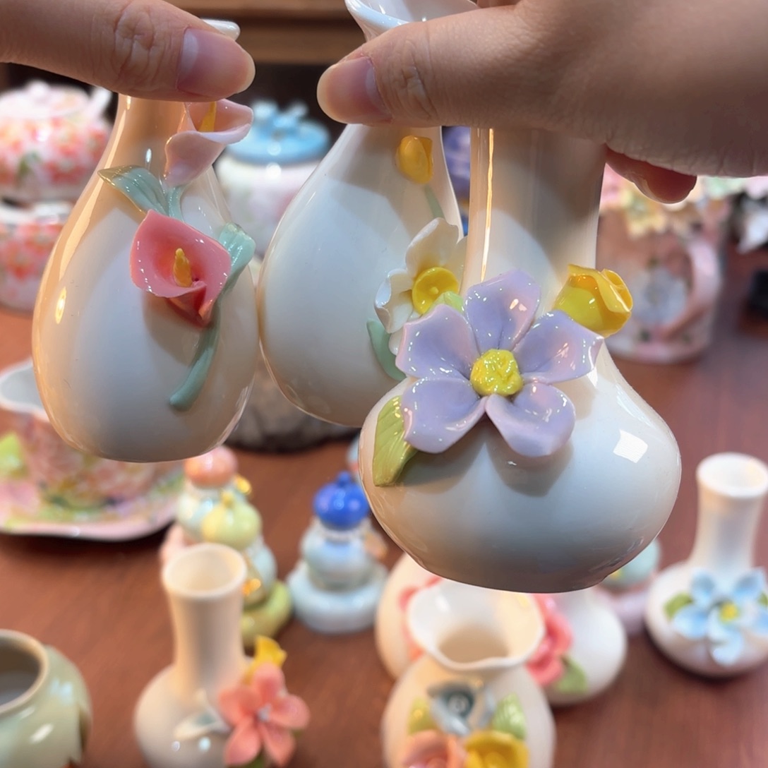 嘟***ﾟ景德镇手绘高温釉下彩陶瓷茶具