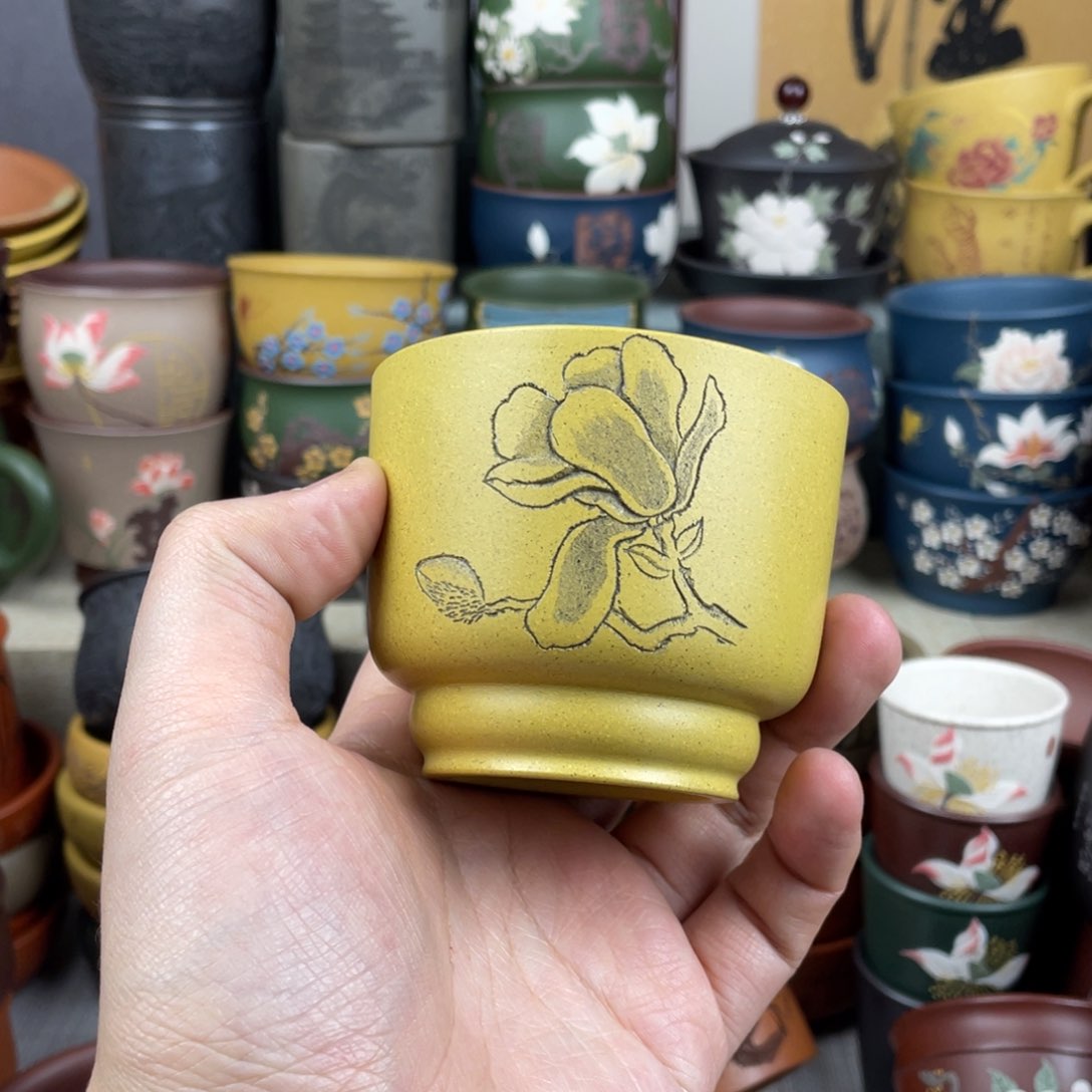 紫砂茶杯紫砂茶杯