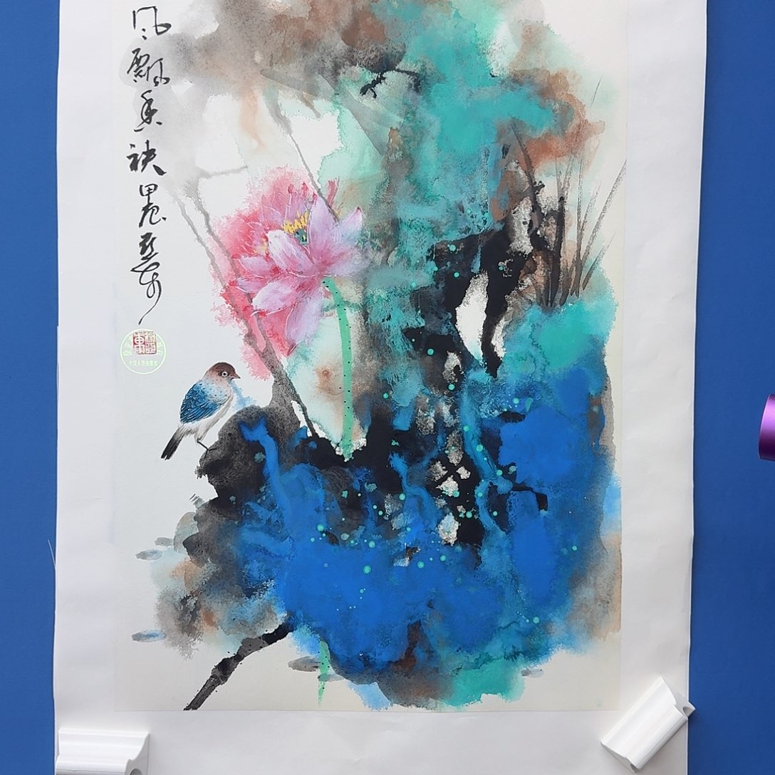 国画多次参加国内外大型