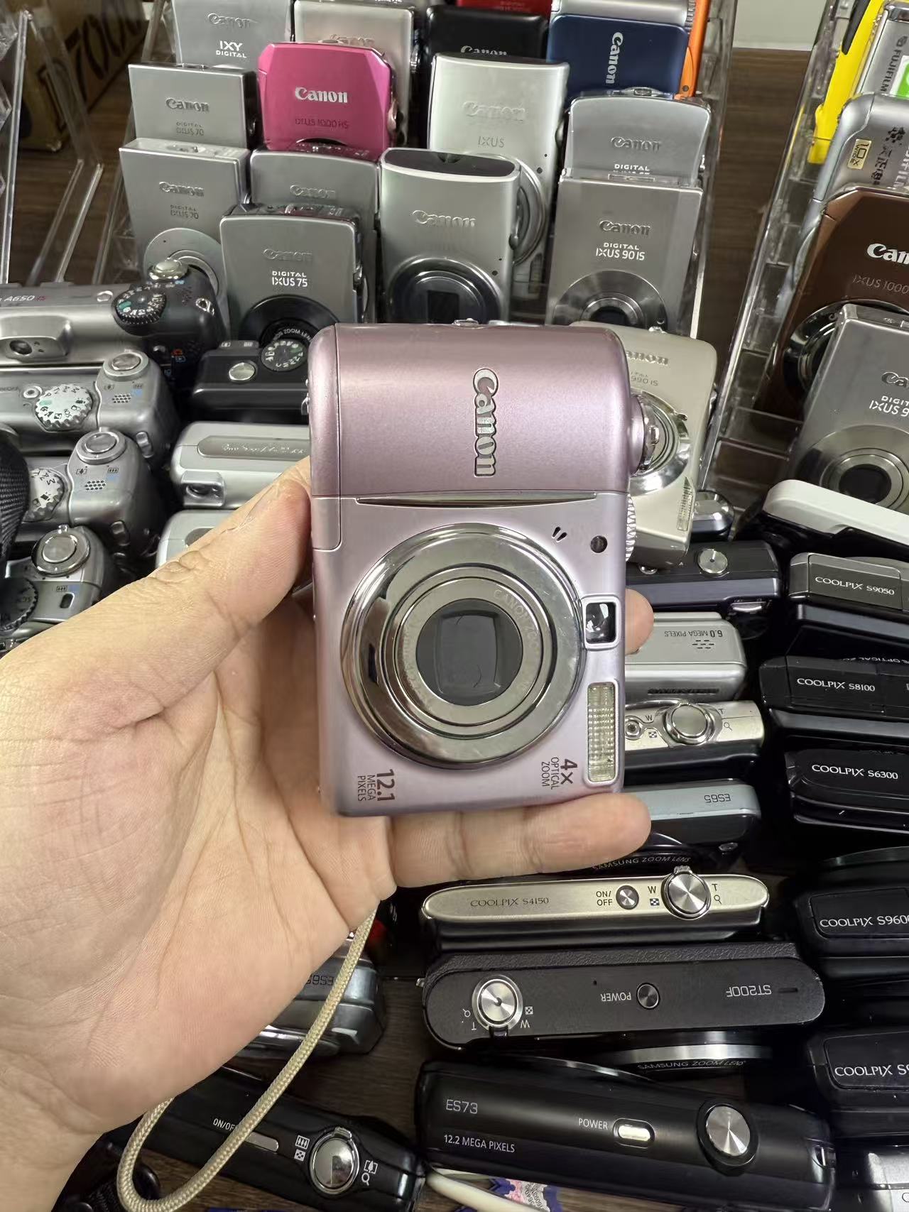 95新 Canon/佳能 A1100is九新1210万像素4倍变焦