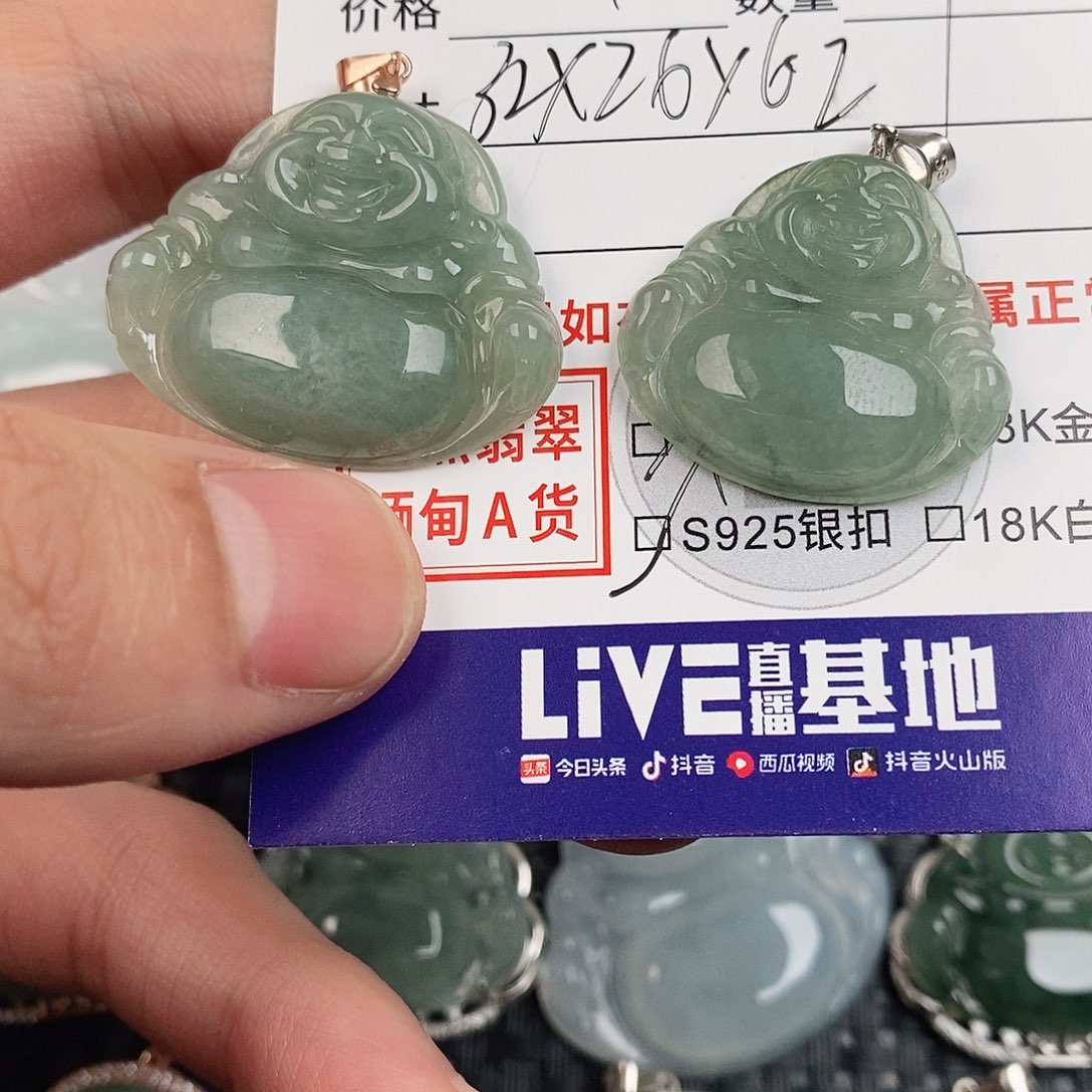 翡翠银S925镶嵌颈饰