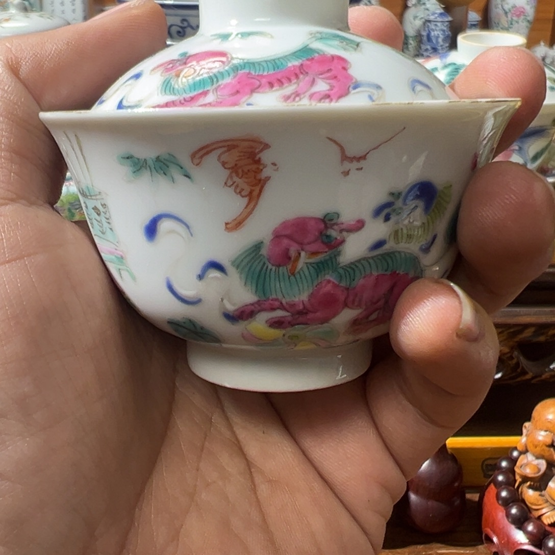 路***界瓷片瓷器摆件、茶室雅器