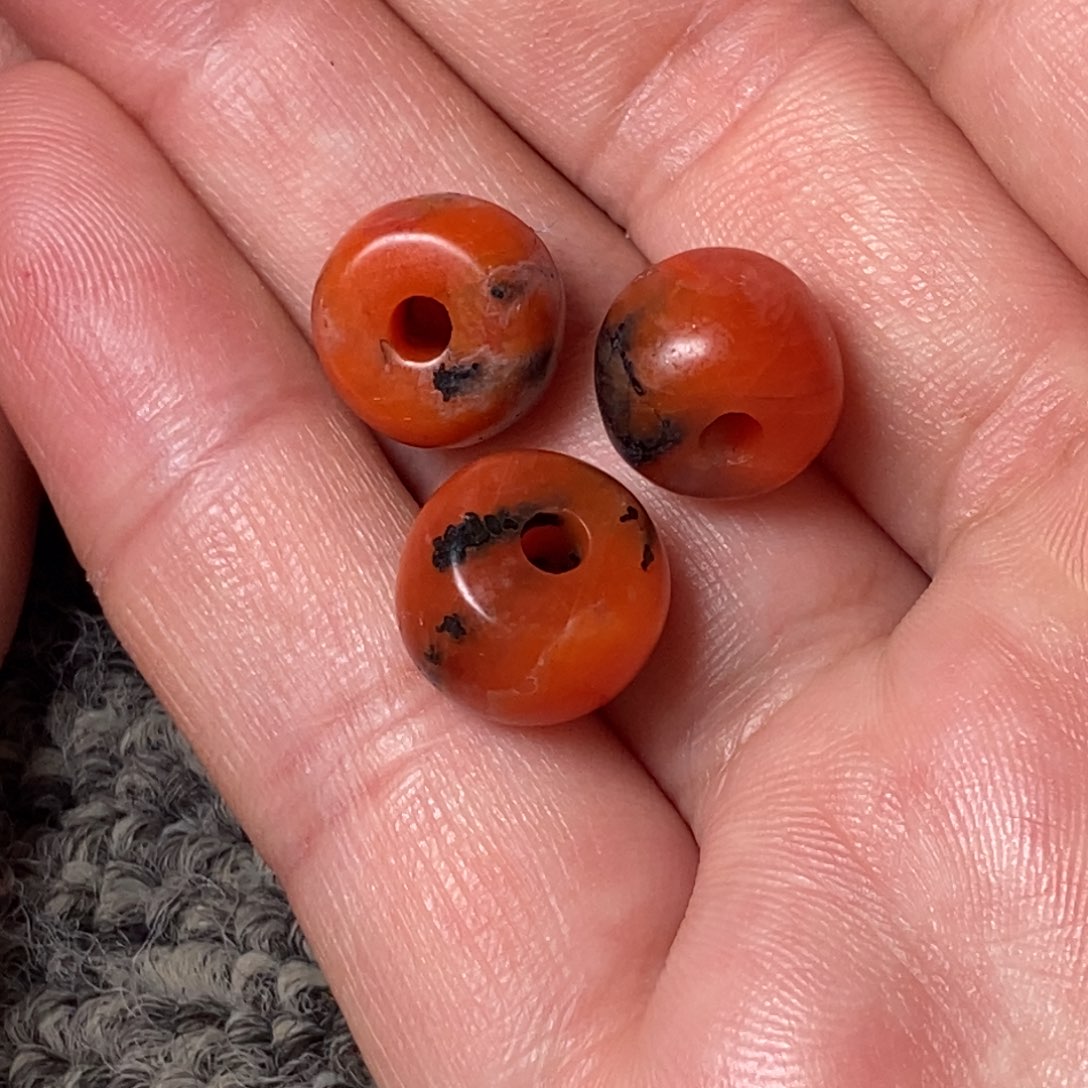 玛瑙/玉髓珠子未镶嵌微瑕玛瑙12mm