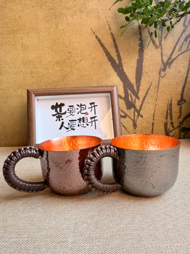 【大苏铜壶】纯手工主人杯全手工复古风个性公杯精美创意家用分茶