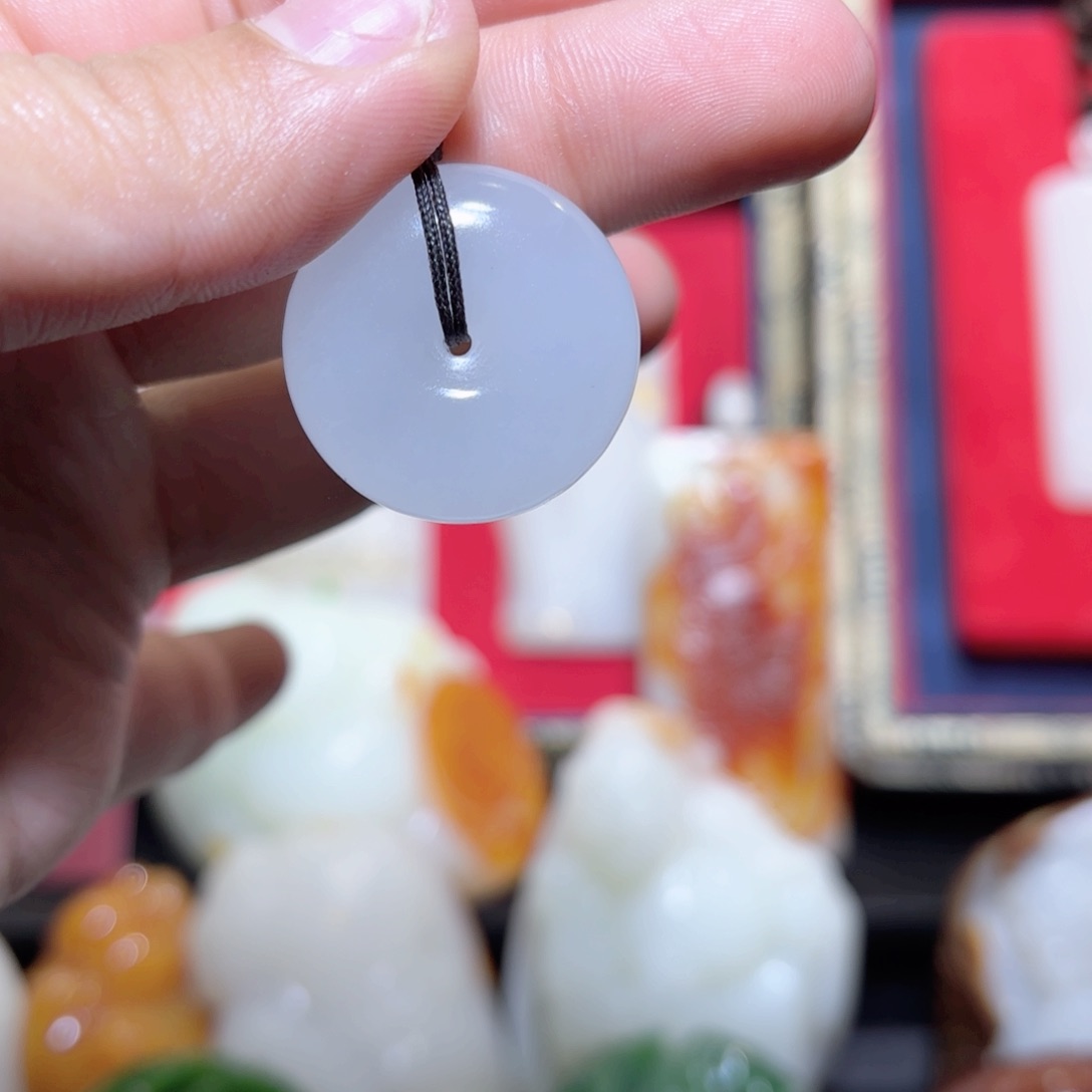 和田玉挂件未镶嵌F*