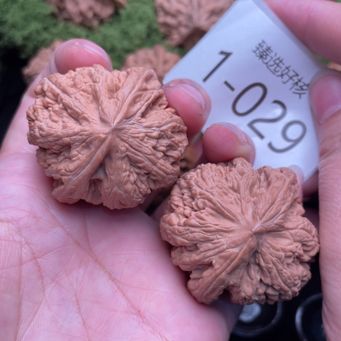 文玩核桃把件粗筋44