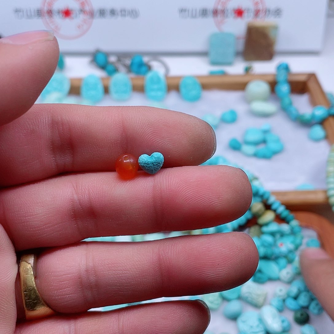 南红玛瑙颈饰未镶嵌347